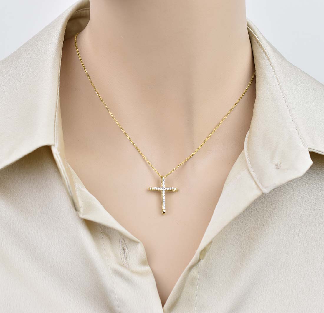 Χρυσός Σταυρός Κ14